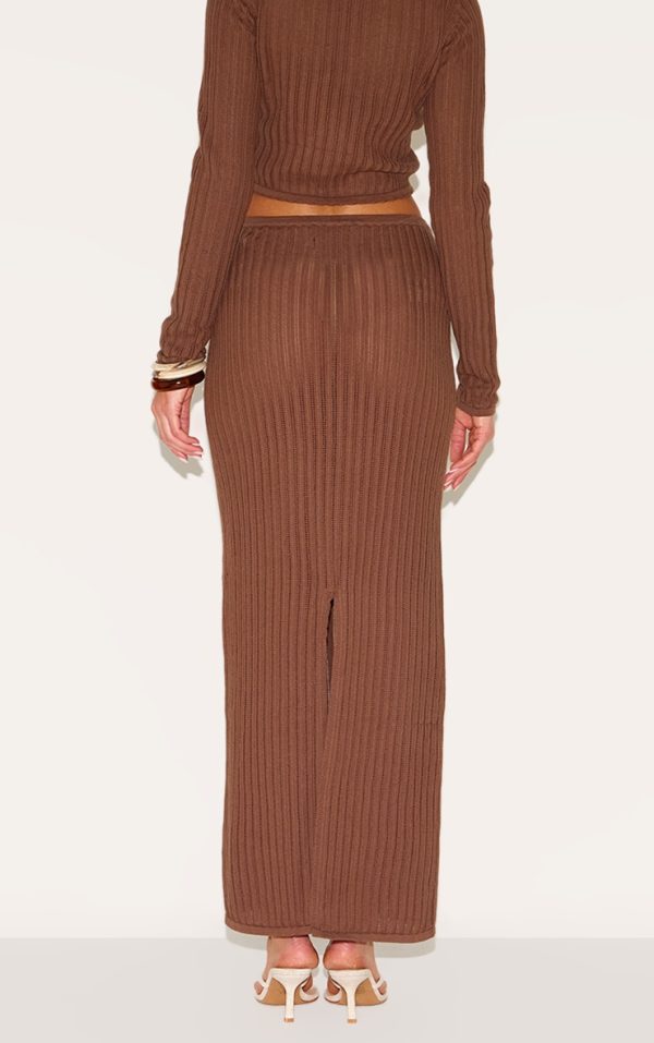 698717df3892b4b6c947dfe6c64f6f275b2cd06a_CNM1167_3_mocha_pointelle_knit_trim_split_maxi_skirt