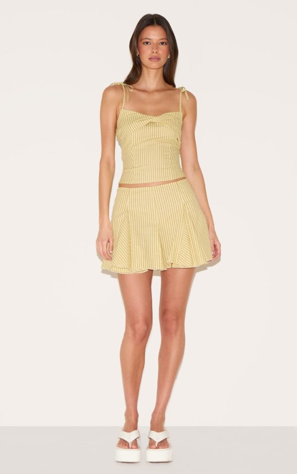 69d92505d6ffcff4b3dc3653f7ae0f074a9949b3_CNM2499_1_yellow_striped_pleated_mini
