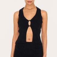 6a4c7aaf623b62a604e18895a6b564b130727f93_CNN1096_1_petite_black_knitted_open_front_longline_waistcoat