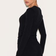 6a686506661d4b43c134be2f0aaaff08bab38f4d_CNL9605_2_black_soft_knit_long_sleeve_top