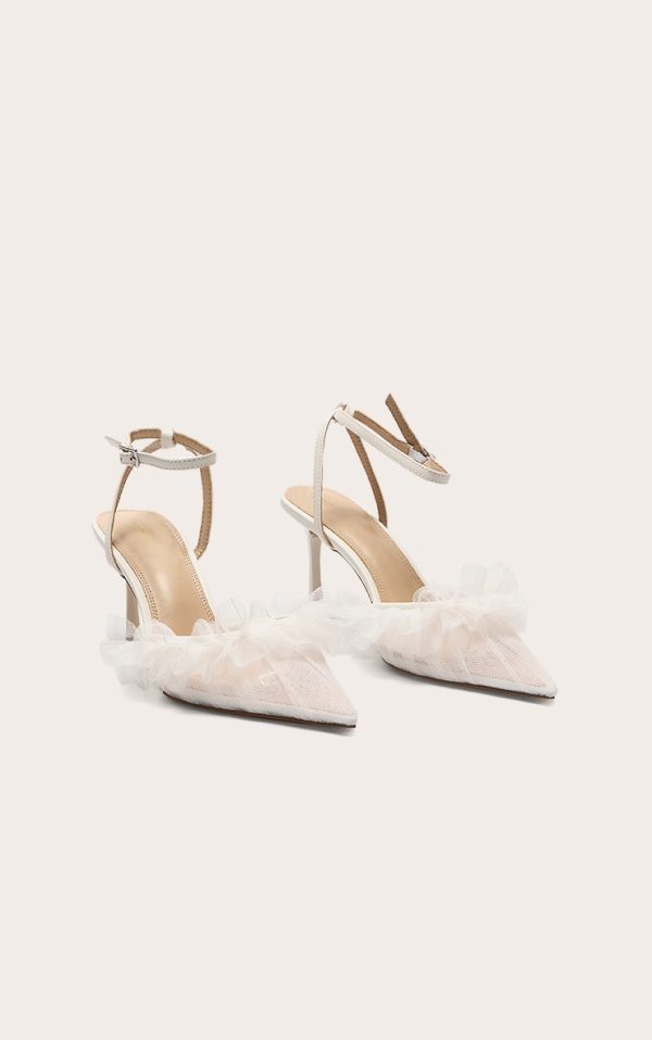 6a760ee59e554084e802386836f41f865a020be5_CNL6782_2_white_mesh_point_toe_ruffle_mid_heeled_courts