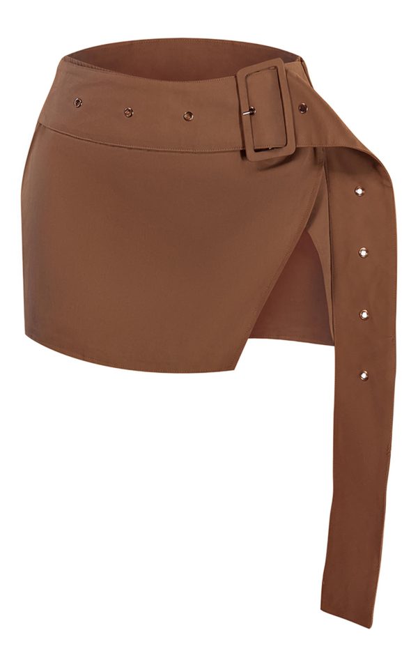 6ad84787c230207cbc3a3352176419fde9aa7230_CNM0080_6_plt_label_taupe_belt_detail_wrap_mini_skirt