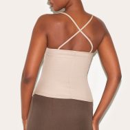 6aff24e4a6ab0c0dd64b9cbac89d5dfa6cd7bd02_CNM0756_2_mushroom_woven_bust_detail_cross_strap_long_top