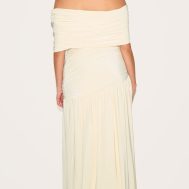 6bca6523ba2a4db938da2ce6d928c601b050765a_CNN0722_2_plus_cream_double_layer_slinky_bardot_ruched_maxi_dress
