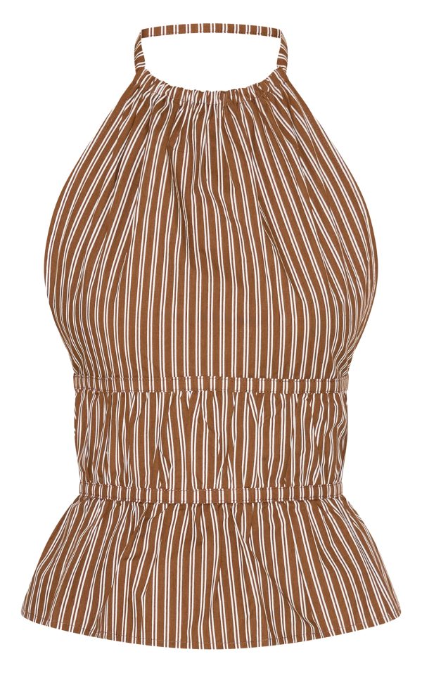 6bcbe11f978b0792549263a5fc27565cc967267a_CNM2669_5_tall_chocolate_stripe_woven_ruched_backless_long_top