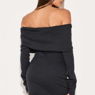 6bfc1946f1ef911345b42057a91971154a72452b_CNM3164_2_black_rib_fold_over_bardot_button_mini_dress