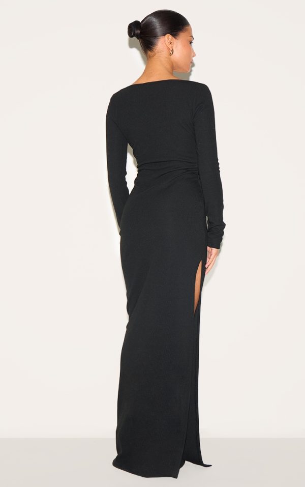 6c288e97513aed7d2613a4de81b7899b2ee5bb41_CNM1866_2_petite_black_ribbed_long_sleeve_maxi_dress