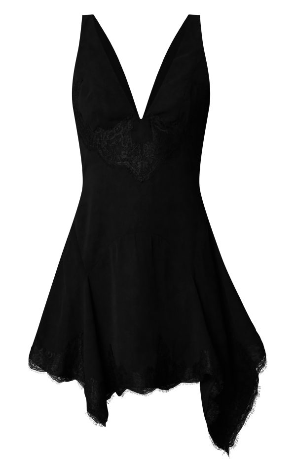6cad1530f96367ac388ed3fcb40a1b95e602d9a1_CNM4357_5_black_chiffon_sheer_lace_trim_plunge_bodycon_dress