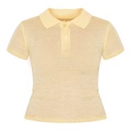 6cd1b90a1281e7cf5b084bbcaa22661a69be8f6c_CNM9269_5_yellow_sheer_knit_polo_top