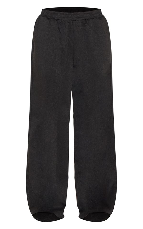 6ced4549742cff327f99dedcf27f9b72cffac7cc_CNM0077_5_black_woven_elasticated_waist_wide_leg_trousers