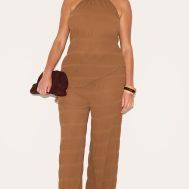 6d37752a29876dfa6b4dbc42fd8a0deb58ad7144_CNM5044_3_plus_chocolate_textured_woven_backless_sheer_asymmetric_long_top