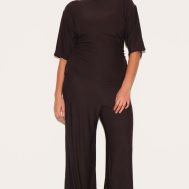6d5337c3936d1f5f5aaef8093d656d556aed4685_CNM2627_3_plus_chocolate_soft_touch_ruched_oversized_short_sleeve_t_shirt