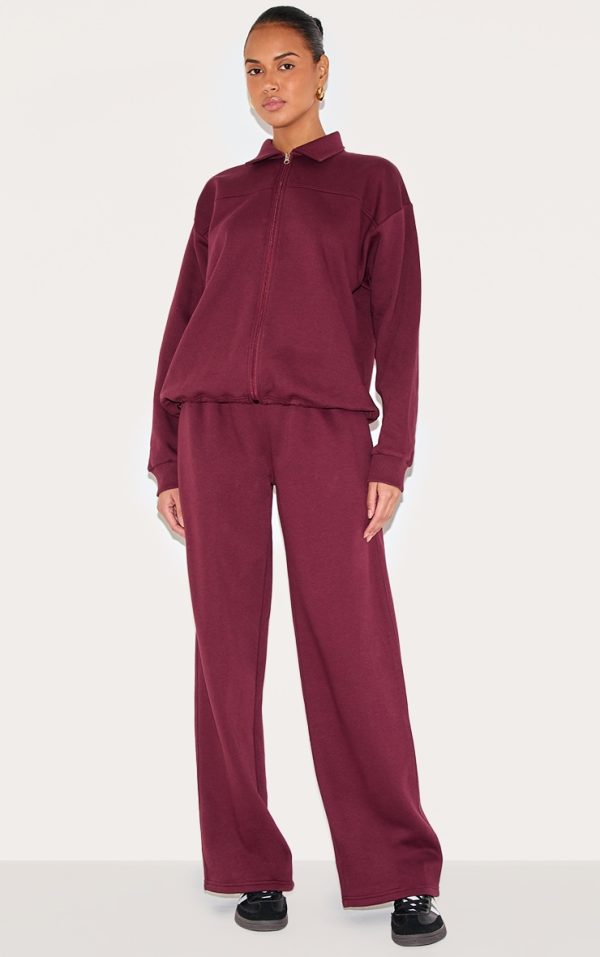 6dcc6e094daf54520ca613e8399e4ce549032314_CNL9666_3_burgundy_zip_though_collared_sweatshirt