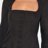 6de11de8ee71c00298a7566c020f9a2cacf5d65f_CNL9276_4_black_woven_scoop_neck_button_detail_playsuit