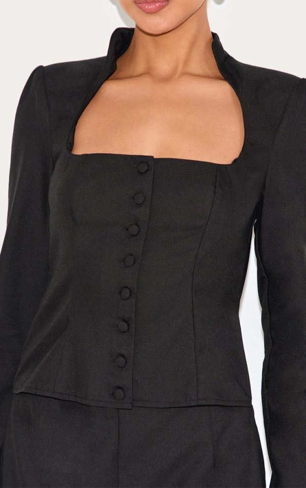 6de11de8ee71c00298a7566c020f9a2cacf5d65f_CNL9276_4_black_woven_scoop_neck_button_detail_playsuit