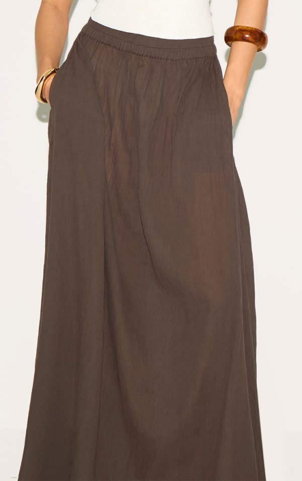 6e51e7b0f2af857af199f472508adb99fb361635_CNM3530_5_dark_chocolate_linen_blend_seam_detail_mini_skirt-1