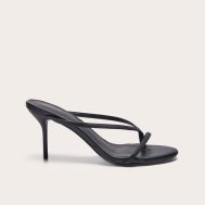 6e77a6a0d6ba3cae303b4756062e7ec6e472ee3b_CNL7152_1_black_pu_round_toe_thong_high_stiletto_heeled_mules