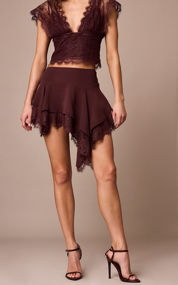 6e8bf402299aabae9bd9ec6f2808ce6d765b6272_CNM4363_2_dark_plum_chiffon_layered_lace_detail_mini_skirt