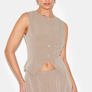 6edf762048d916b23eda1b228985696708066749_CNL7209_1_beige_tailored_woven_pinstripe_cinched_waistcoat