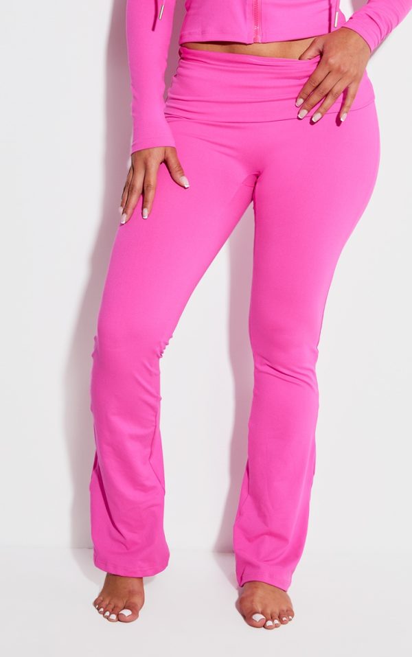 6f1a2c3e6184dcd75f47afb2781be6e8fccdb342_CNJ0236_2_shape_hot_pink_sculpted_foldover_waist_flare_trousers