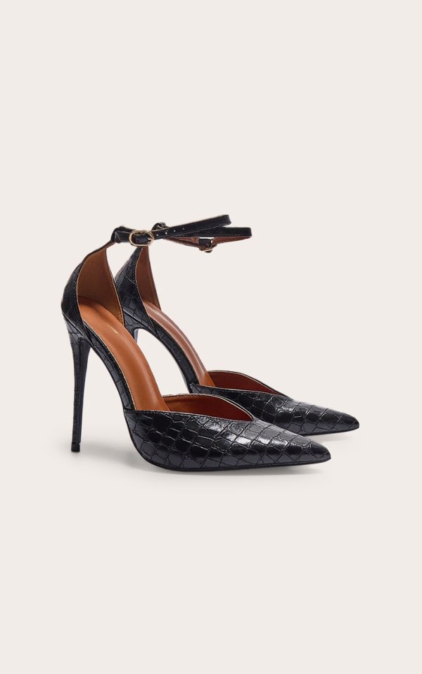 6f1e0079e870a806ce7cc3cabb4100777f623631_CNJ9698_2_plt_label_black_croc_faux_leather_point_toe_high_heeled_court_shoes