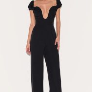 6f37235aa8187e847487b776be6a7de5df5752fd_CNL9262_1_black_woven_plunge_straight_leg_jumpsuit