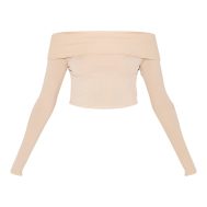6f45a760e0dd1f0d41f9583ea21d110df1358ecd_CNL2587_5_beige_rib_bardot_foldover_flute_sleeve_longline_top-1