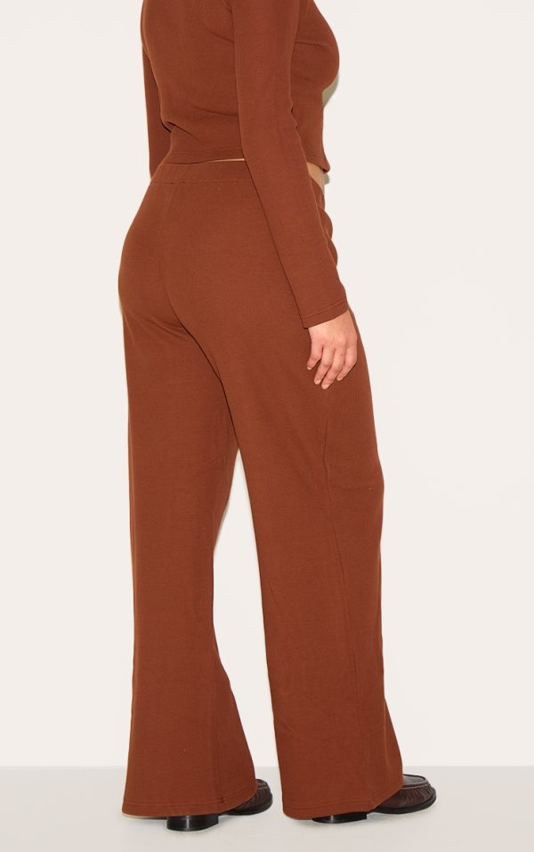 6fdd00986f0a247b7db2fe41661cdc8cdf8d2deb_CNM2094_3_plus_chocolate_mid_rise_wide_leg_waffle_trouser