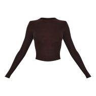 70166b65904c138eeaae958ab41439d4559f262b_CNH5391_5_chocolate_soft_touch_longline_sleeve_top