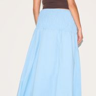 7044d0427671e0fbb42ad9cbc80dc5c67d2b008a_CNM1638_3_plus_baby_blue_shirred_waist_cotton_poplin_maxi_skirt
