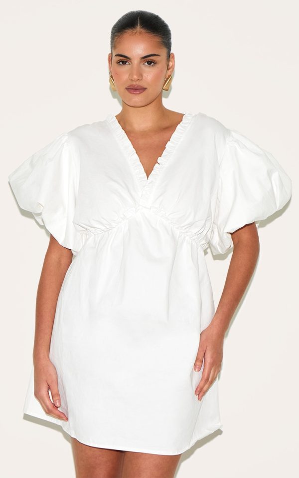 70904fd1ebeeaaf26e96d0eece844a1e37ec9251_CNM4478_1_plus_white_cotton_gathered_a_line_dress