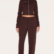 70da2c5cfa76d7dfc2d3a4cedcaa521e823dc9be_CNM2686_3_dark_brown_zip_up_ribbed_track_top