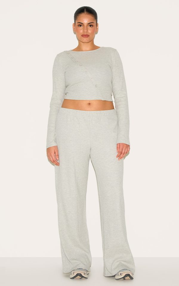 715a060a2152c2817a3a60763bec06cec94403e3_CNM2095_3_plus_grey_marl_asymmetrical_waffle_button_crop_top