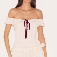 71644350faa304a31b3ebefe6cbe3bd13f4bfc9c_CNL9246_1_stone_extreme_ruched_bardot_playsuit