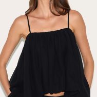 71713ba4d2a50ee6a7ed64fbd354bec77958b04c_CNM4146_4_black_puffball_chiffon_spaghetti_strap_cami