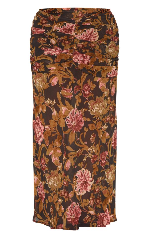 720e683443012ec66dfbaa129da79d952c15d2bb_CNM4474_5_plus_black_floral_printed_chiffon_ruched_detail_maxi_skirt