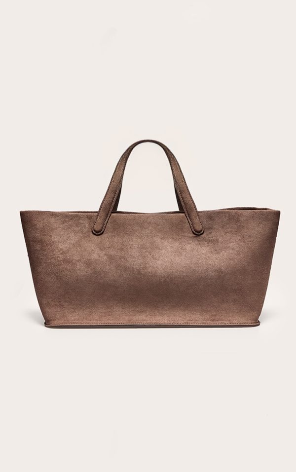7330e51b2eb7c7136a00c3a663bbf3ff0da098f7_CNL9835_1_chocolate_faux_suede_elongated_hand_bag