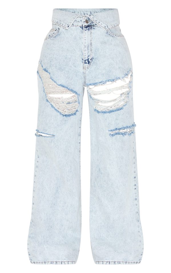 738ffde66c9578f936e3e3a701034c831452a8c1_CNI9731_5_shape_light_blue_acid_wash_denim_foldover_waist_ripped_wide_leg_jeans