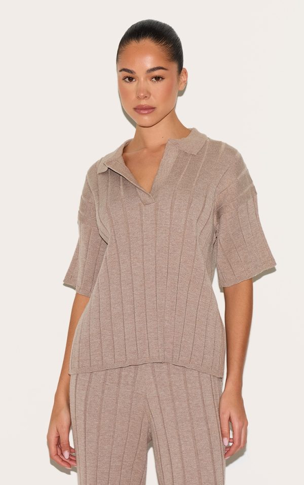 73a5dfb5daec6c665597ba6bc20d1657e3d4fd06_CNM7663_1_mocha_rib_knit_oversized_polo_top