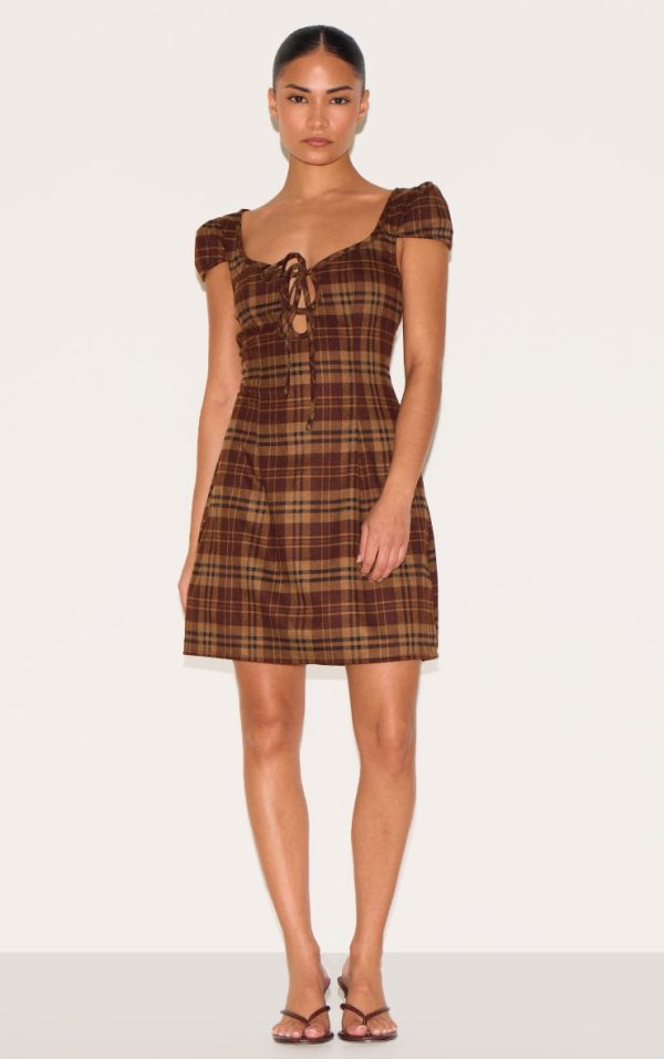 73dfb5fc2cdfc9b1841ef0343f1e2563f89d764e_CNM3452_3_petite_brown_checked_front_tie_mini_dress