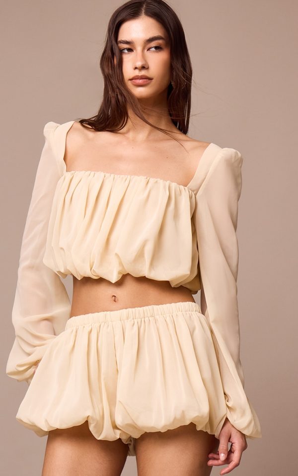 7439427cc10bc6350592084ee0572f0bcb34c746_CNM4348_4_almond_chiffon_puffball_shorts