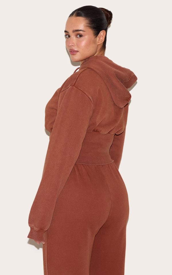7439680072f8cb4a267e9fa0f5ca825ef1ddf83b_CNM5564_2_shape_clay_sweat_cropped_shirred_waist_hoodie