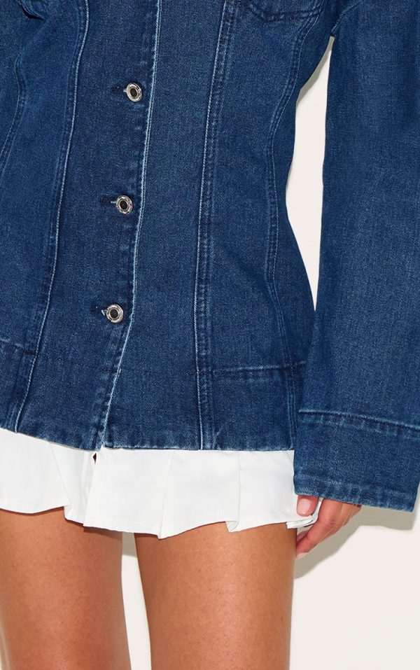 766e96281163f9ca64f98559b0c1070e7ca53278_CNM1843_4_petite_indigo_denim_fitted_mini_dress_with_pleat_details