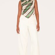768f467dfe1aefded86e687503e5b581b6c78eff_CNM2871_3_green_satin_stripe_high_neck_cowl_top