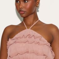 770177856b7d8413ea1c2591638ded6020eeea7d_CNM0119_4_dusty_peach_extreme_ruffle_halterneck_shift_dress