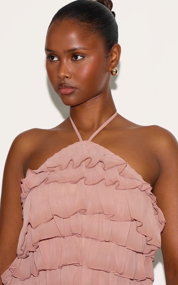 770177856b7d8413ea1c2591638ded6020eeea7d_CNM0119_4_dusty_peach_extreme_ruffle_halterneck_shift_dress