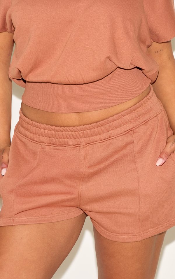 7758d459688ee9e9ce399e7b6f1e1f82f034d9f9_CNM8070_5_shape_mocha_highwaisted_pin_tuck_sweat_shorts
