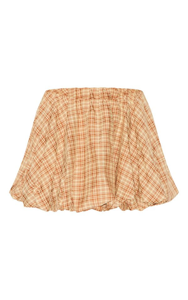 7768bd03fb47ea6558949be033db511f01156aaa_CNL7560_6_brown_cotton_check_print_puffball_skirt