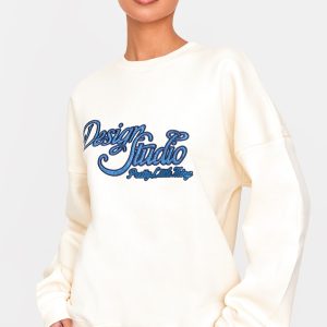 Ecru Design Studio Embroidered Sweatshirt