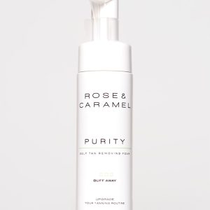 Rose & Caramel Purity Buff Away Self Tan Removing Foam